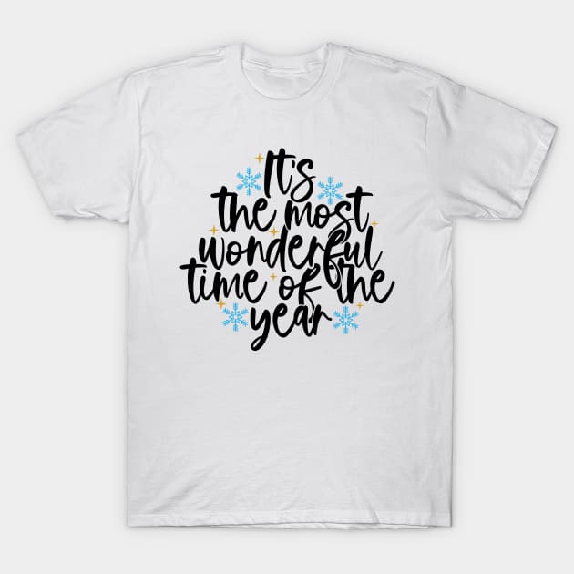 It's the wonderful time of the year T-Shirt by Coral Graphics